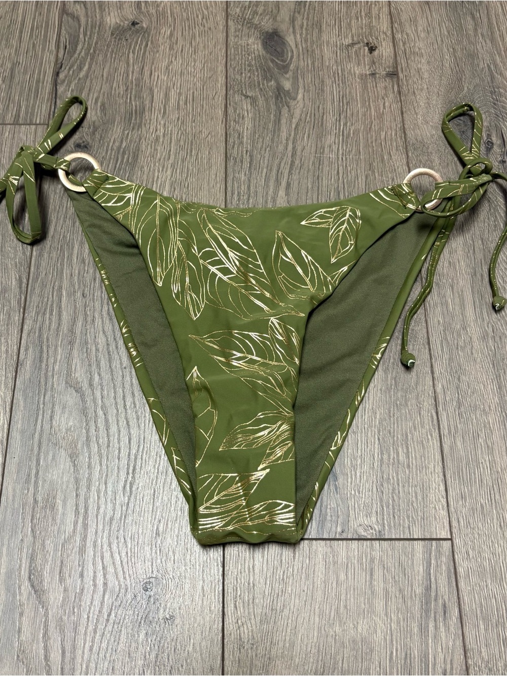 Green bikini bottoms